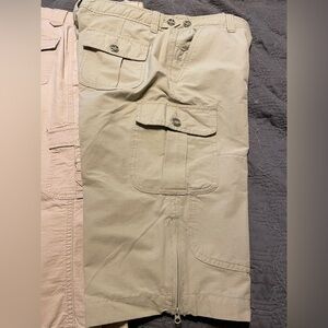 Very Light Green Cargo Capris by Ascend, Women’s Size 18